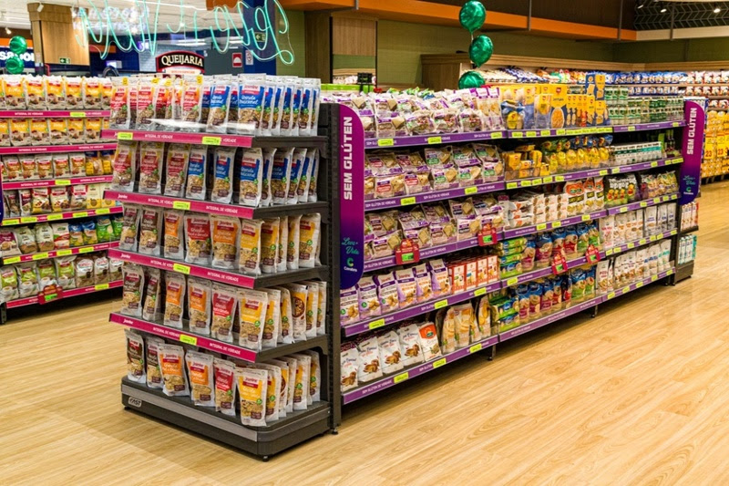 Com o aumento na procura, Covabra Supermercados amplia variedade de itens sem glúten