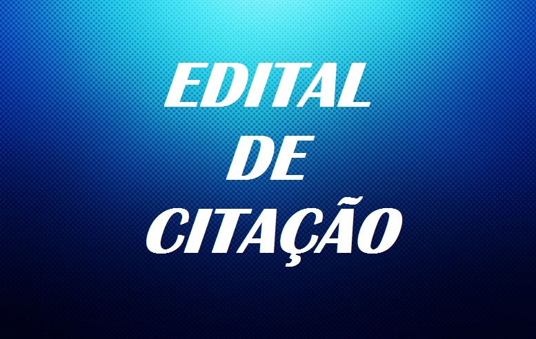 EDITAL DE CITAÇÃO – 8 8 2025