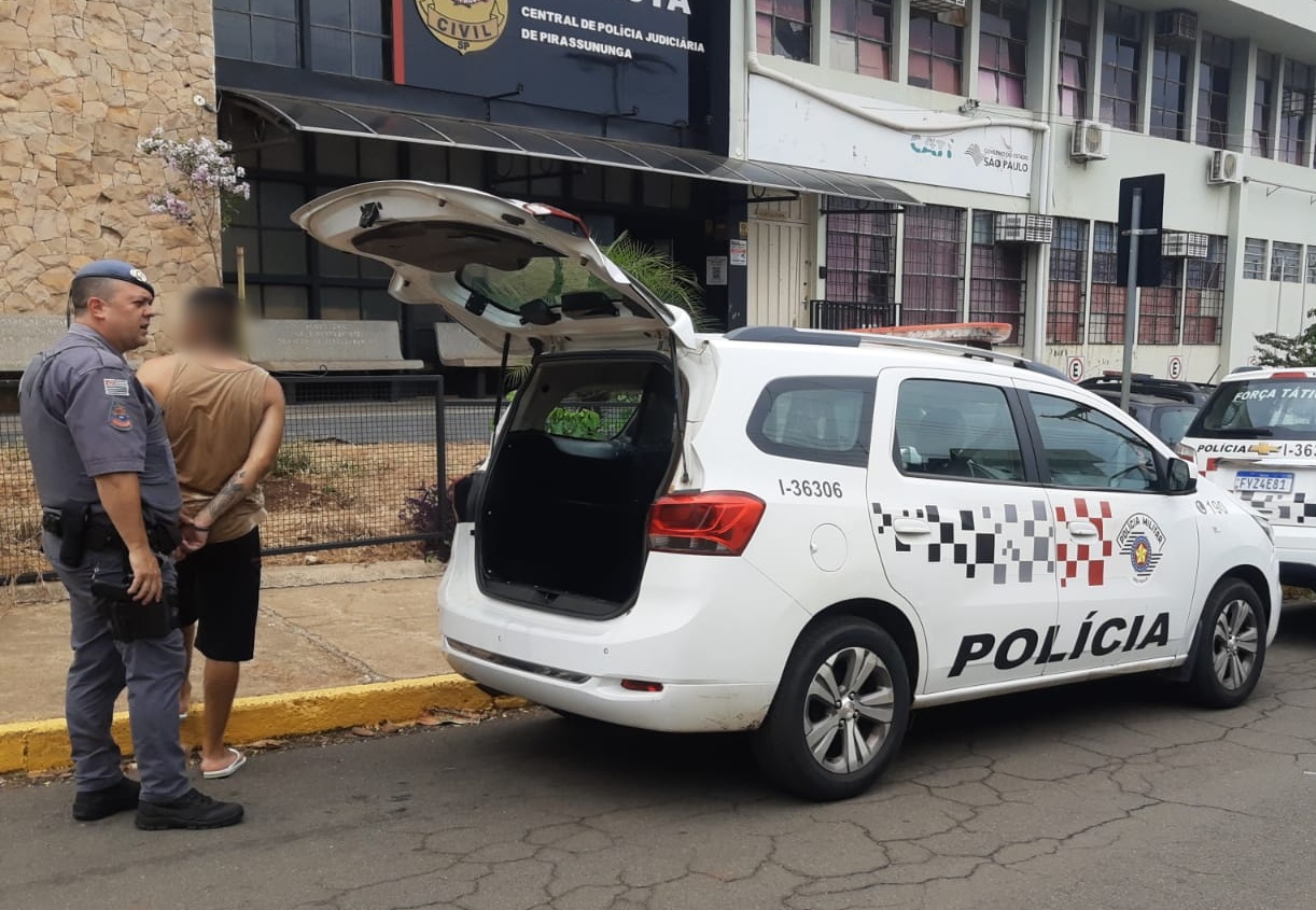 Em saidinha de fim de ano, homem ameaça ex e acaba preso em Pirassununga