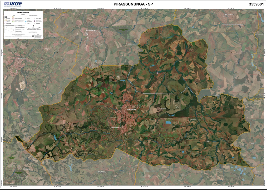 Pirassununga e mais quatro cidades têm divisas revisadas pelo IBGE