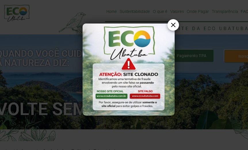 Vai ao litoral? Cuidado com golpe em taxa ambiental cobrada de veículos