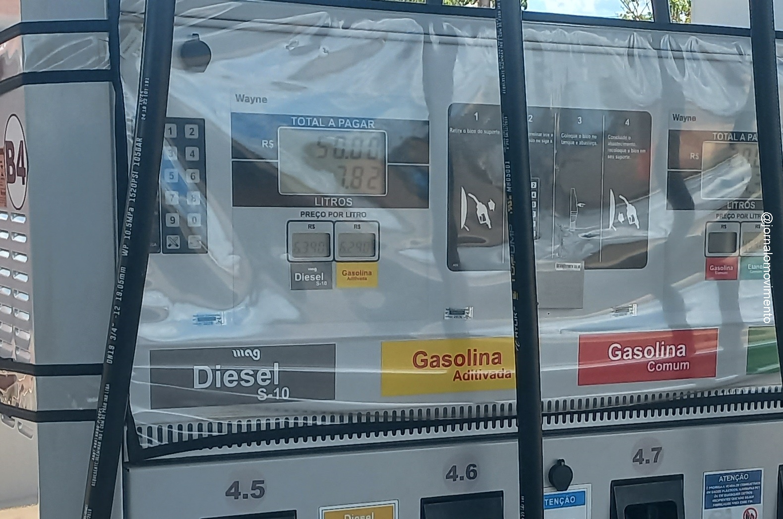 Preço da gasolina dispara em Pirassununga mesmo sem reajuste da Petrobras