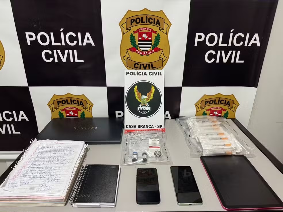 Operação contra remédios prende enfermeira e mira vereador em Casa Branca