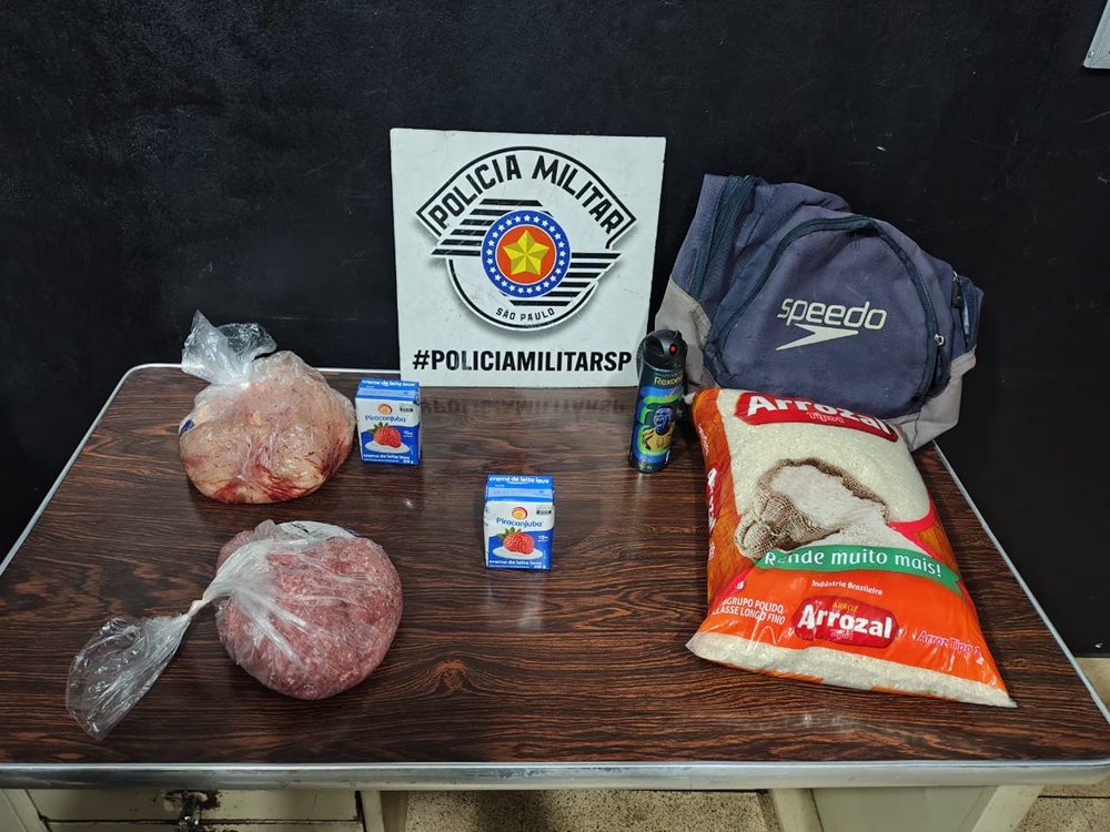 Funcionário é flagrado furtando supermercado e acaba preso em Pirassununga