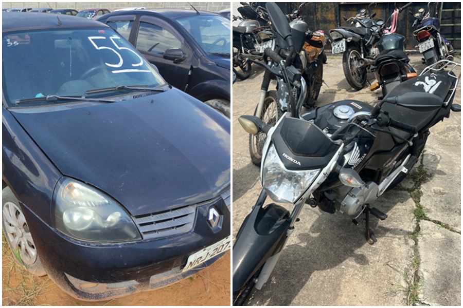 Leilão do Detran-SP reúne carros e motos com preços a partir de R$ 1 mil