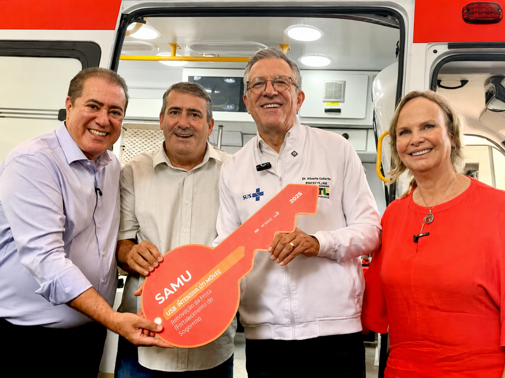 Pirassununga recebe novas ambulâncias do SAMU em entrega realizada pelo governo federal