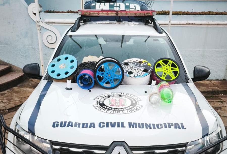 GCM apreende linhas com cerol e linha chilena após denúncias em Pirassununga