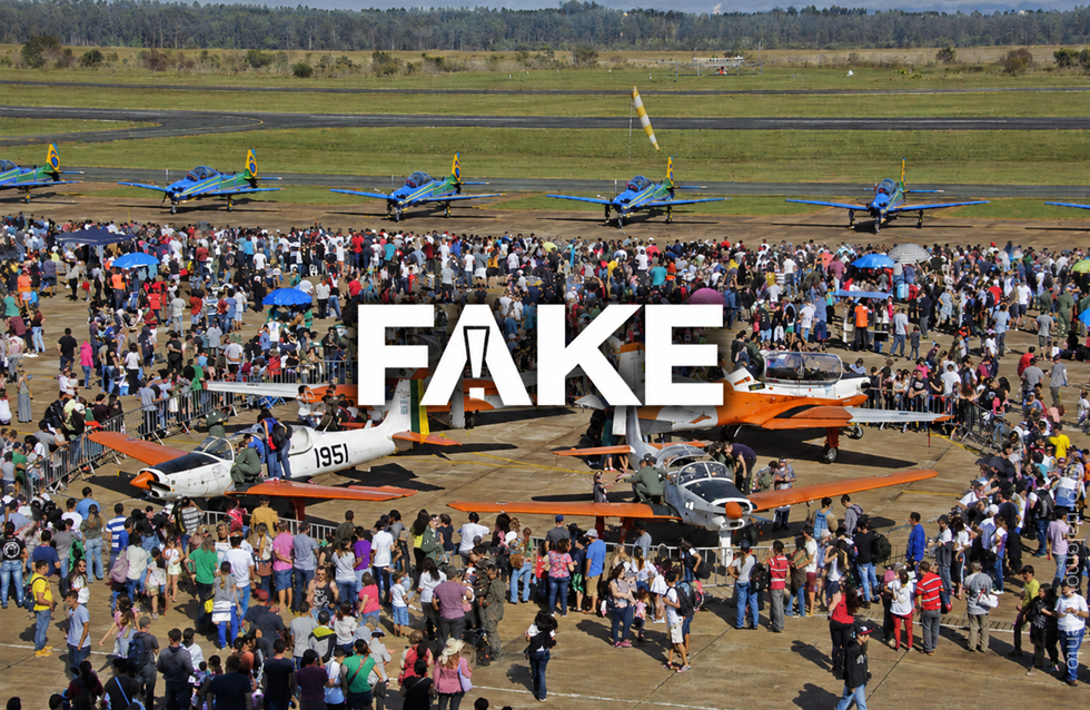 Fake news: AFA desmente informação sobre Domingo Aéreo em 18 de outubro em Pirassununga