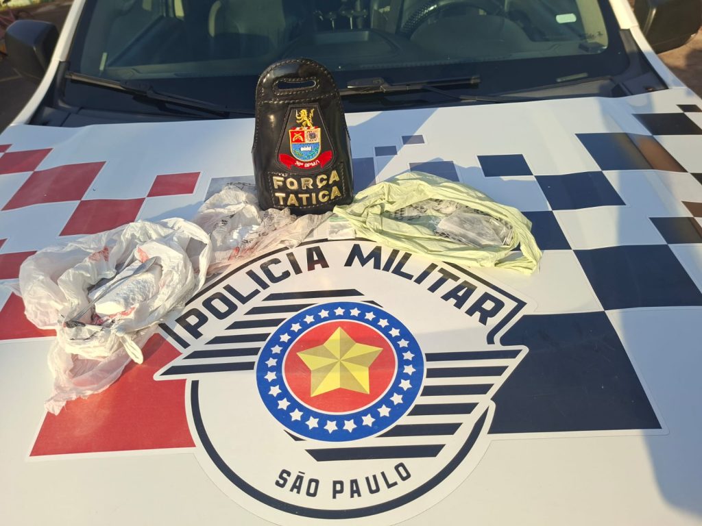 PM apreende cerca de 250 gramas de cocaína e prende suspeito em Pirassununga