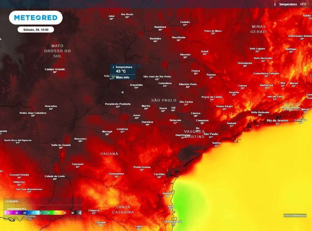 Bolha de calor faz temperatura disparar em SP e região pode chegar aos 37°C