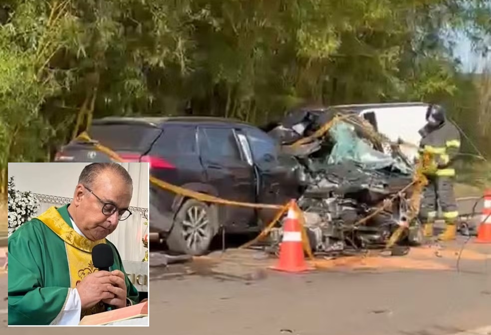 Padre do Sul de Minas morre após acidente com três veículos no interior de SP