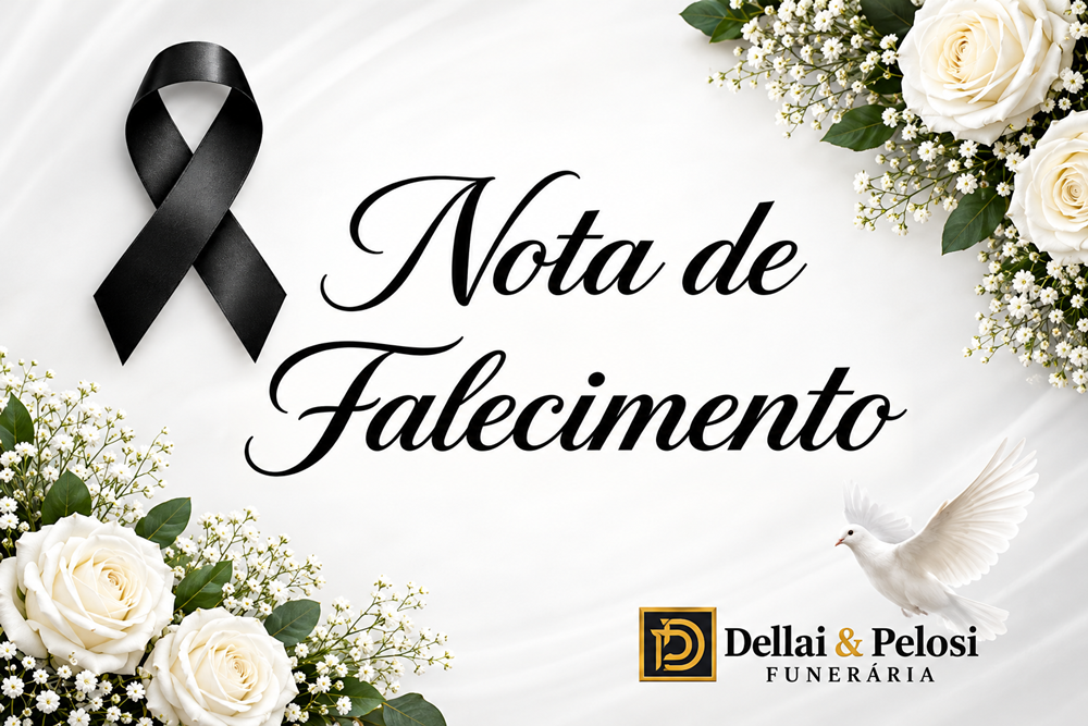 Nota de falecimento